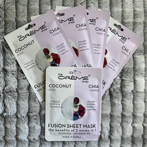 Coconut Chia Sheet Masks (5)